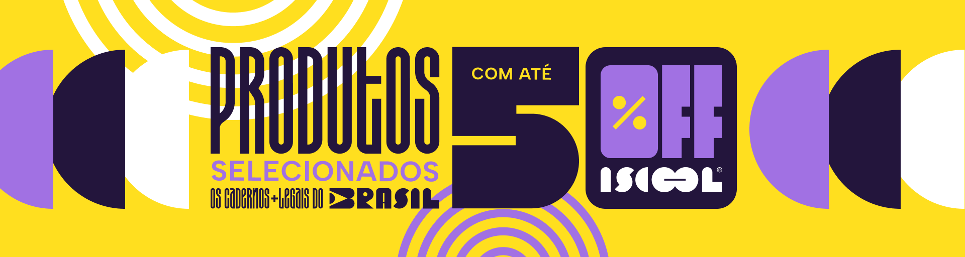 Produtos com até 50% Off