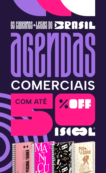 Agendas Comerciais 2026 50% Off