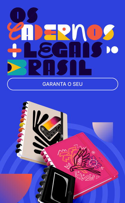 Os cadernos + legais do Brasil - Granta o seu